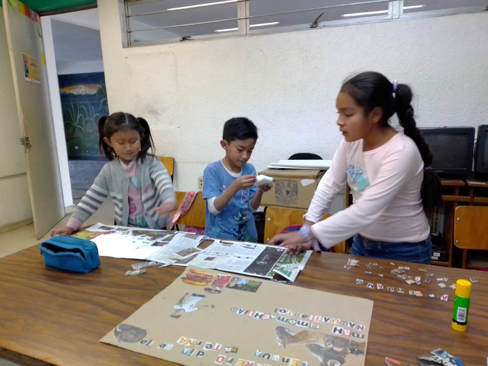 El Semillero Creativo de Creación literaria en lengua náhuatl trabaja con niñas y niños en San Pablo del Monte, Tlaxcala