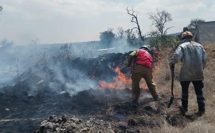 Aumentan a 66 los incendios forestales en Tlaxcala