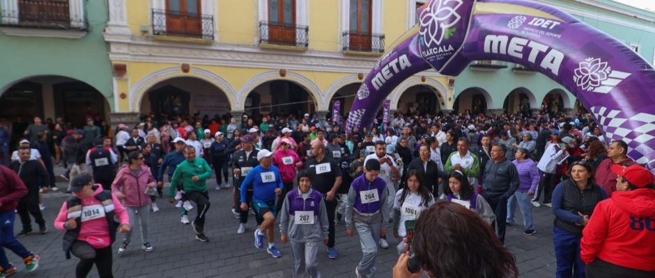 PARTICIPAN CERCA DE 2 MIL PERSONAS EN CARRERA POR LA PAZ Y CONTRA LAS ADICCIONES