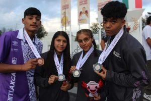 Tlaxcala gana 3 medallas de plata en Boxeo de CONADE 2025