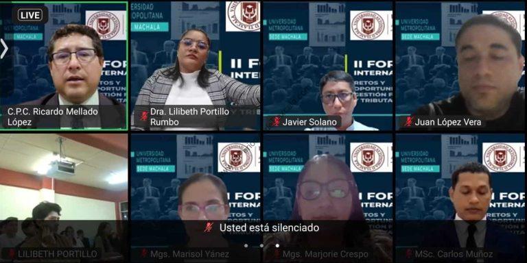 UATx y UMET de Ecuador fomentan diálogo interdisciplinario