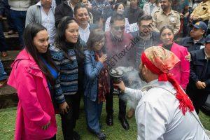 SALVADOR SANTOS PRESENTE EN EL 87 ANIVERSARIO DEL PARQUE NACIONAL LA MALINCHE