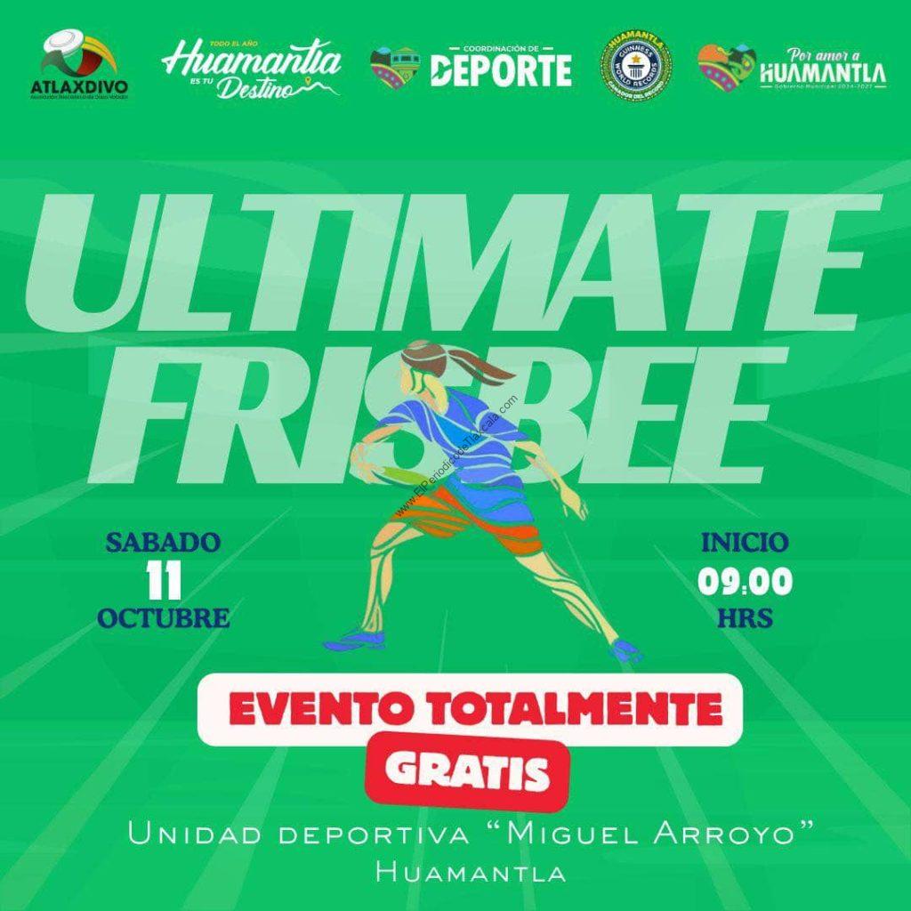 ¡Clase gratuita de Ultimate Frisbee en Huamantla!