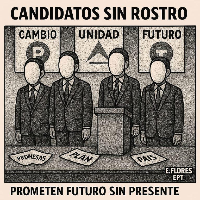 candidatos sin rostro 2026
