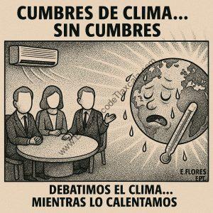 Cumbres climáticas: mucho micrófono, poco planeta