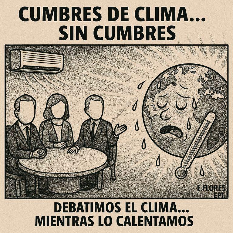 Cumbres climáticas: mucho micrófono, poco planeta