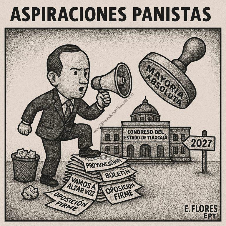 El PAN en Tlaxcala: Oposición de papel, ambiciones de acero