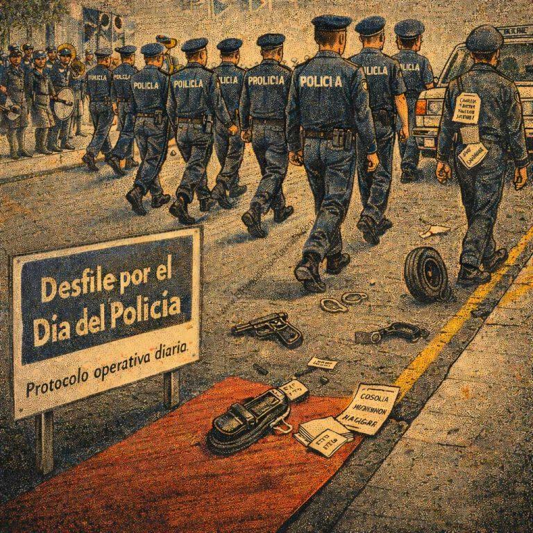 Desfile por el Día del Policía en CDMX