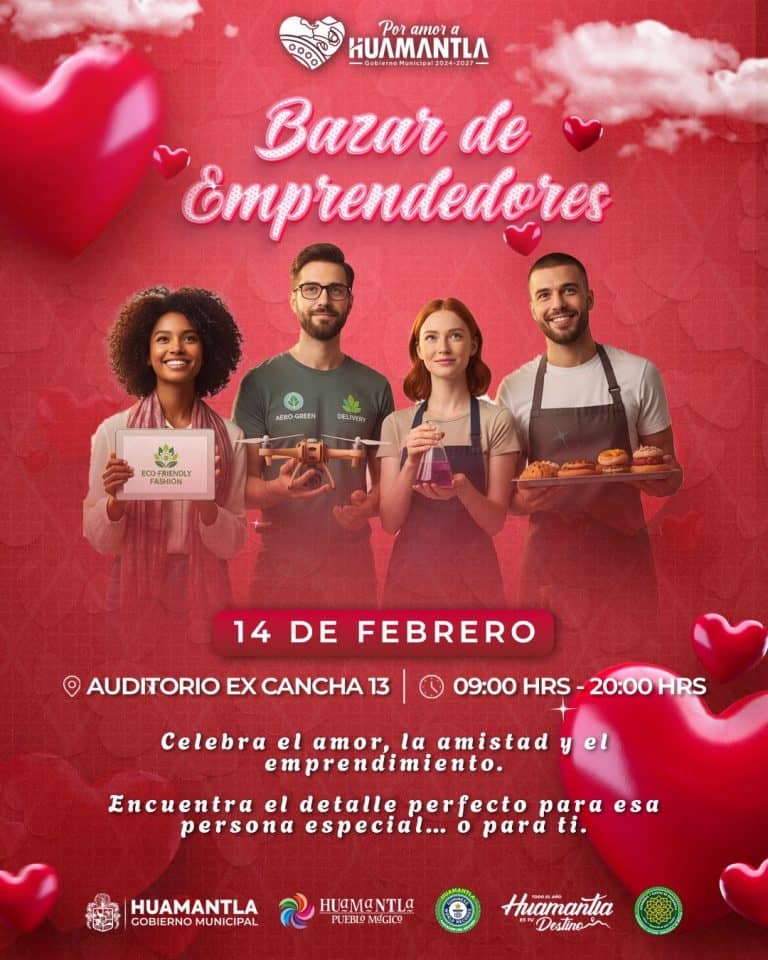 Ampliamente, un grupo diverso de emprendedores en un evento de mercado con corazones y decoraciones románticas, promoviendo el amor y la amistad en un bazar especial.