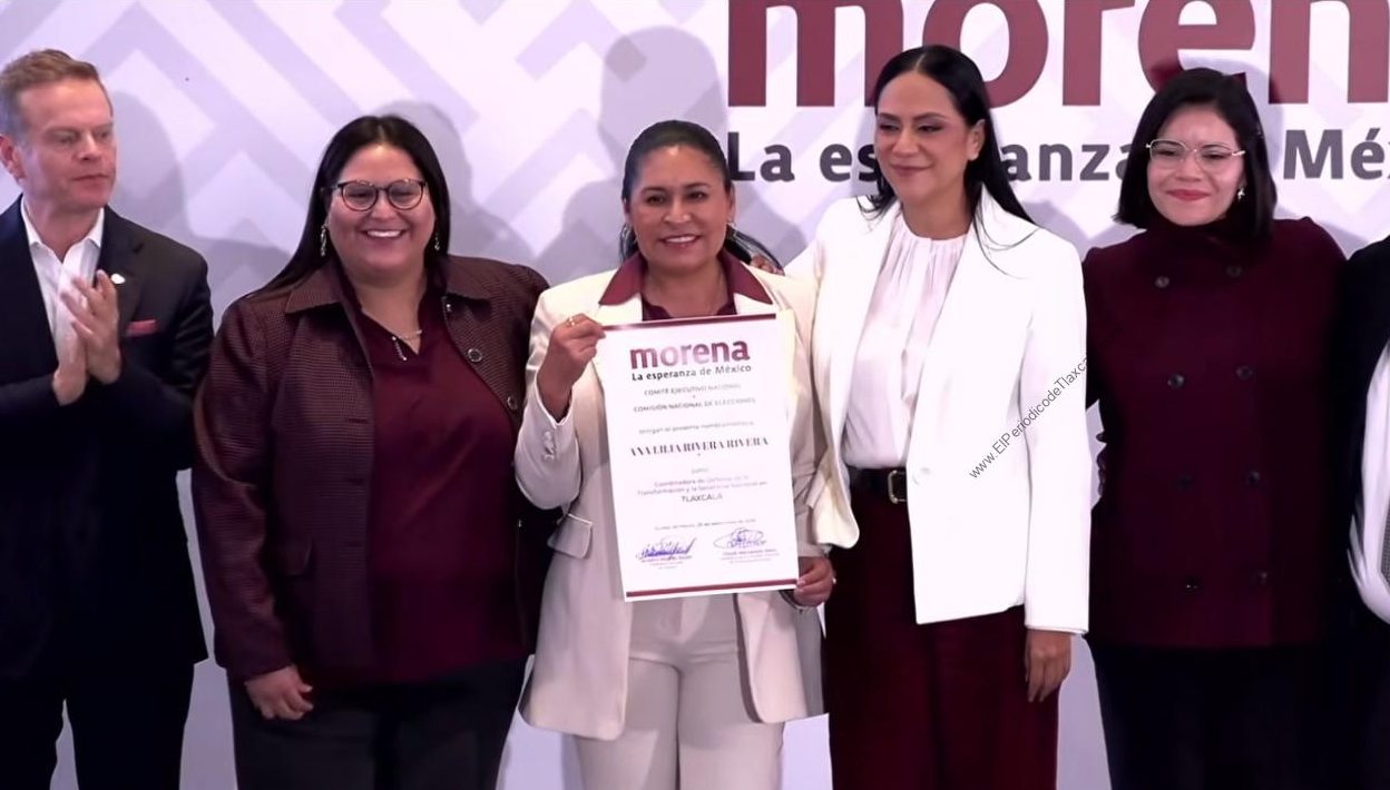 Morena define a Ana Lilia Rivera como coordinadora en Tlaxcala