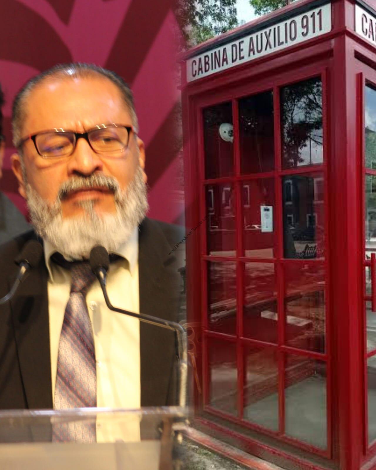 Cabinas rojas del 911 ya superan mil activaciones en Tlaxcala capital