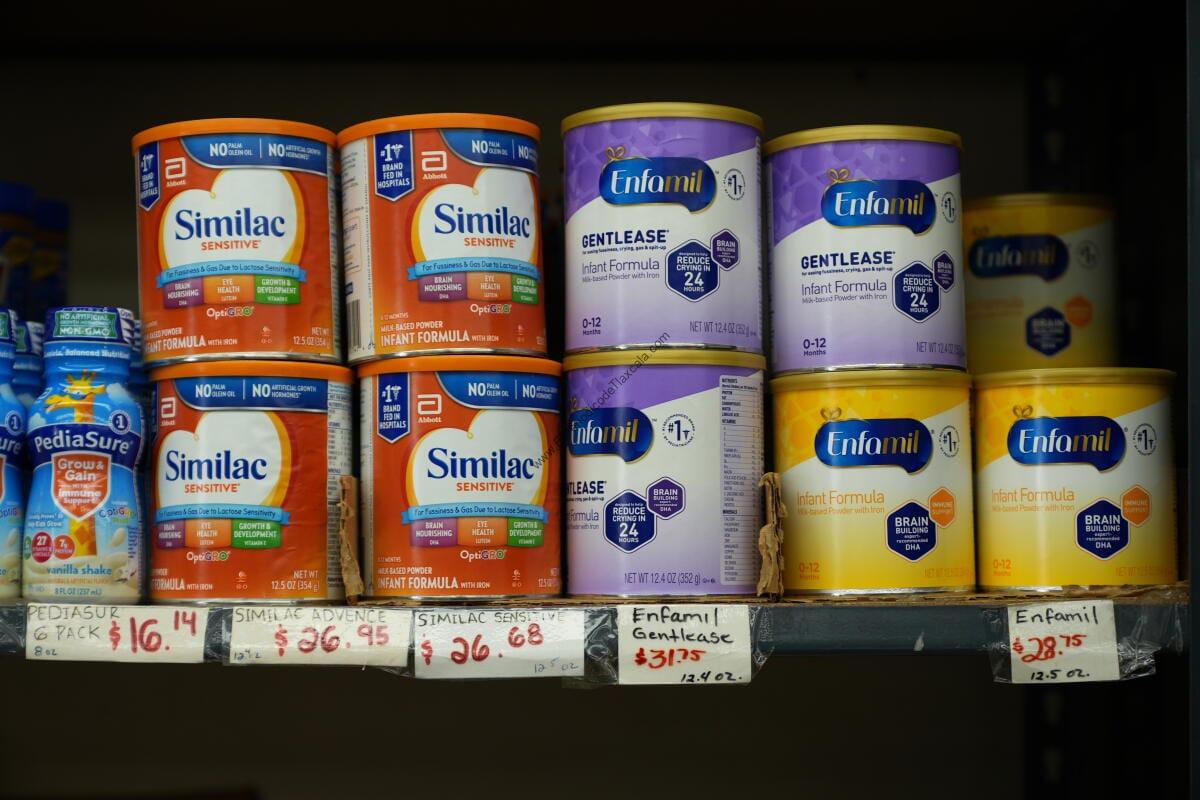 ¿Llegaron a Tlaxcala? Cofepris emite alerta por lotes irregulares de leche infantil