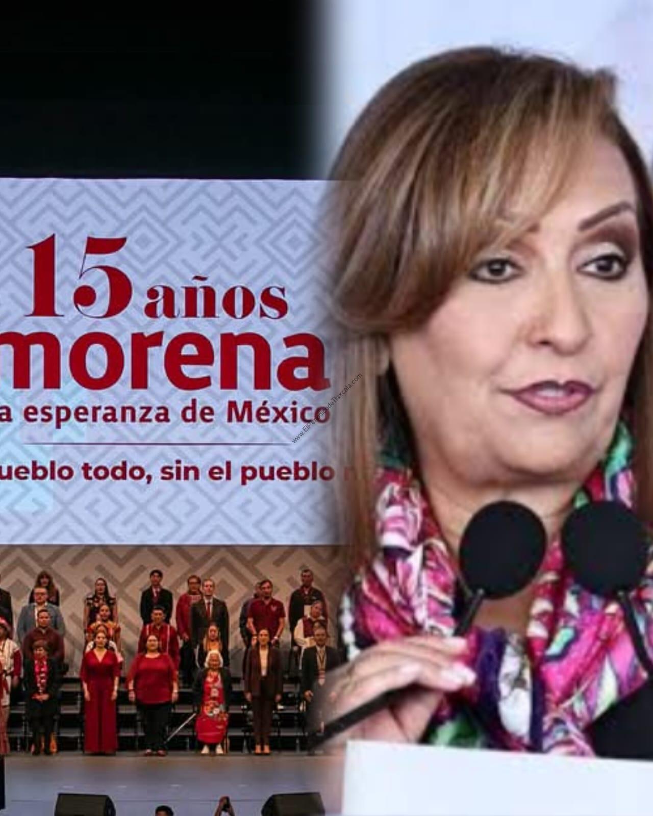 Agenda impidió a Lorena Cuéllar acudir al aniversario de Morena