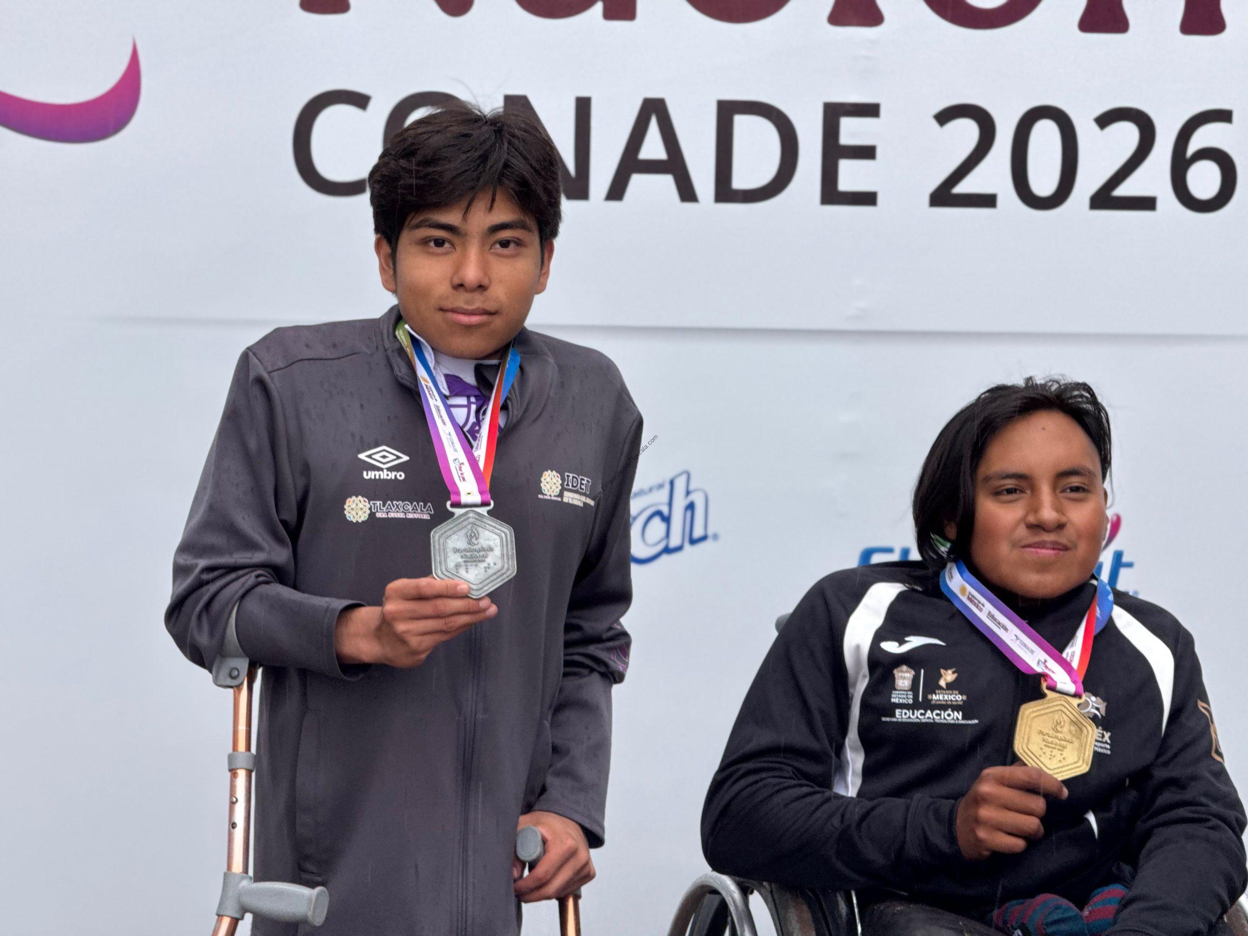 TLAXCALA CONQUISTA 11 MEDALLAS EN LA PARALIMPIADA NACIONAL CONADE 2026