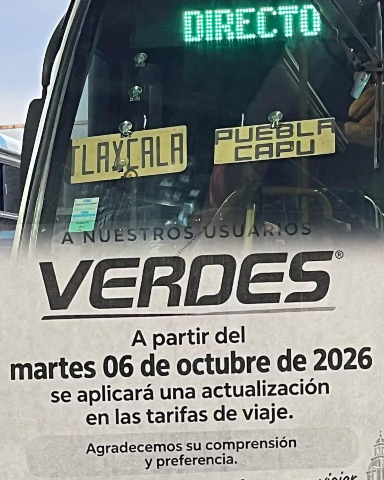 Denuncian aumento del pasaje Puebla-Tlaxcala a 52 pesos; usuarios acusan malas condiciones