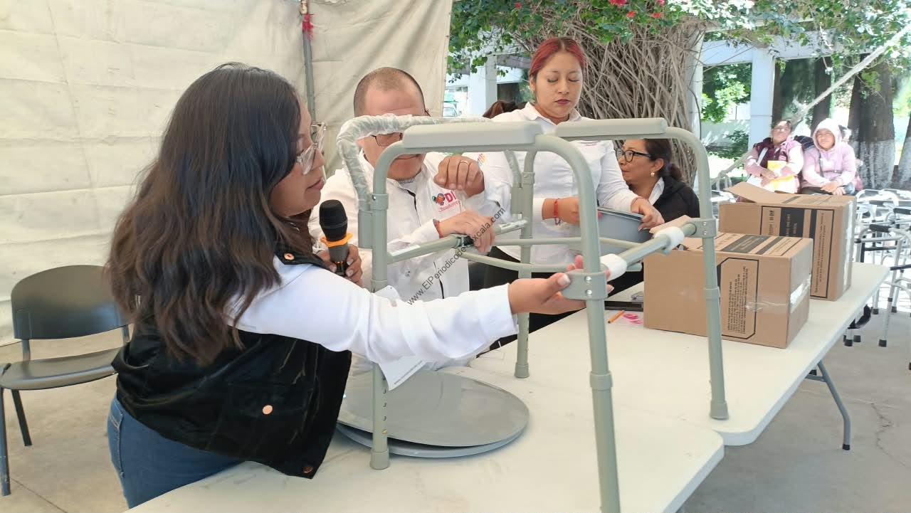 Entregan más de 180 apoyos funcionales gratuitos para mejorar la movilidad de familias chiautempenses
