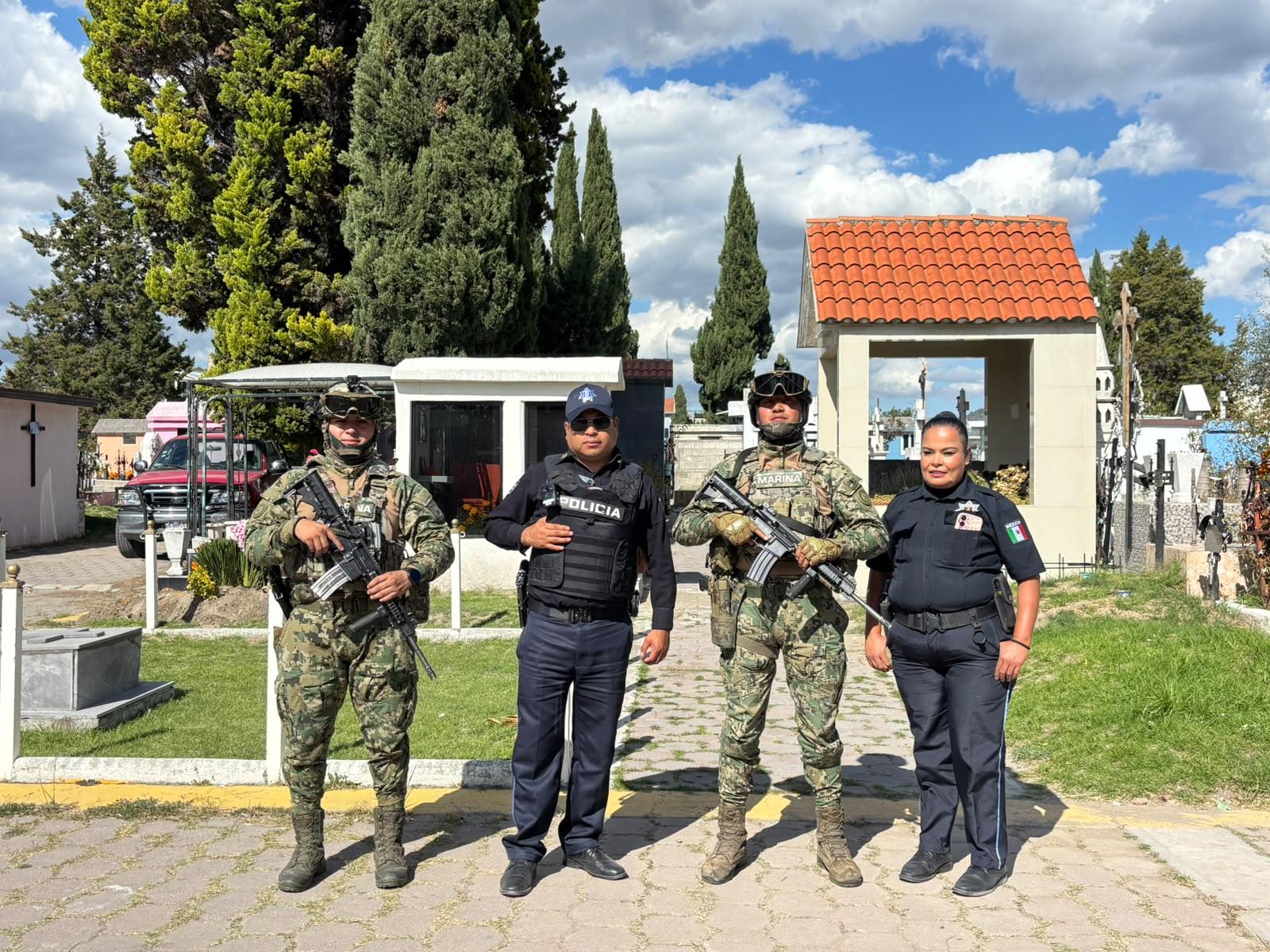Apizaco y Playa del Carmen preparan operativos de seguridad para el Día de Muertos